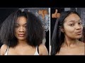 How I Straighten My THICK Natural Hair