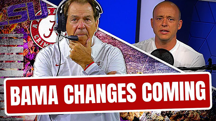 Josh Pate On Alabama Losing + Saban Making Changes...