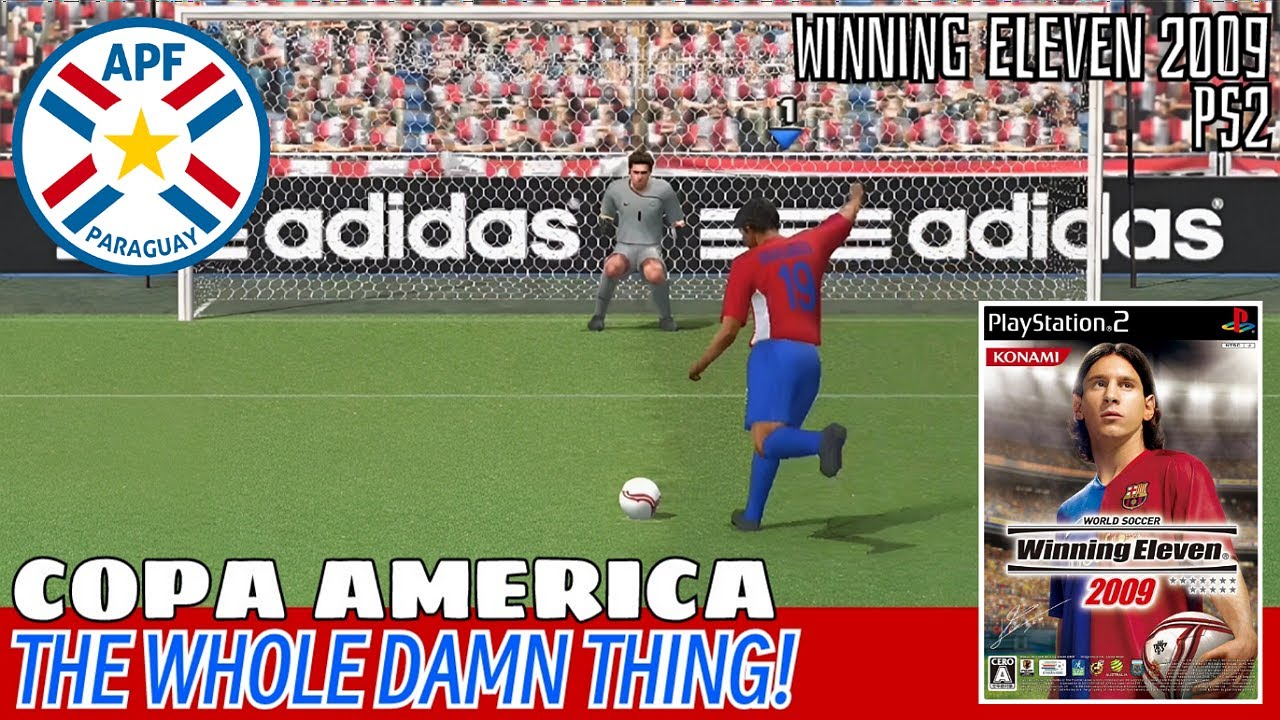 🏆 The Whole Damn Thing! Copa America Paraguay | Winning Eleven 2009 | PES PS2