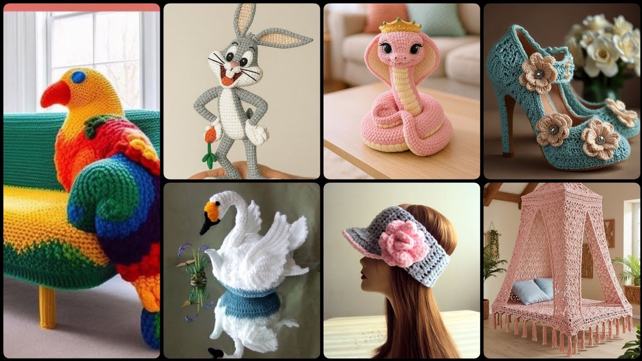 Beautiful and amazing crochet ideas