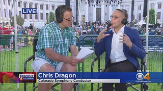 Conductor Of Colorado Symphony Talks About Decision To Come Back To Civic Center Park