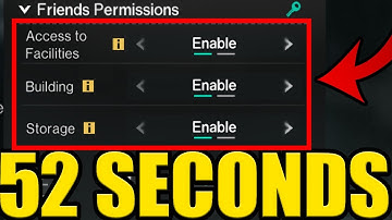 HOW to GIVE PERMISSIONS to YOUR FRIEND in YOUR BASE in ONCE HUMAN ✅UPDATED✅