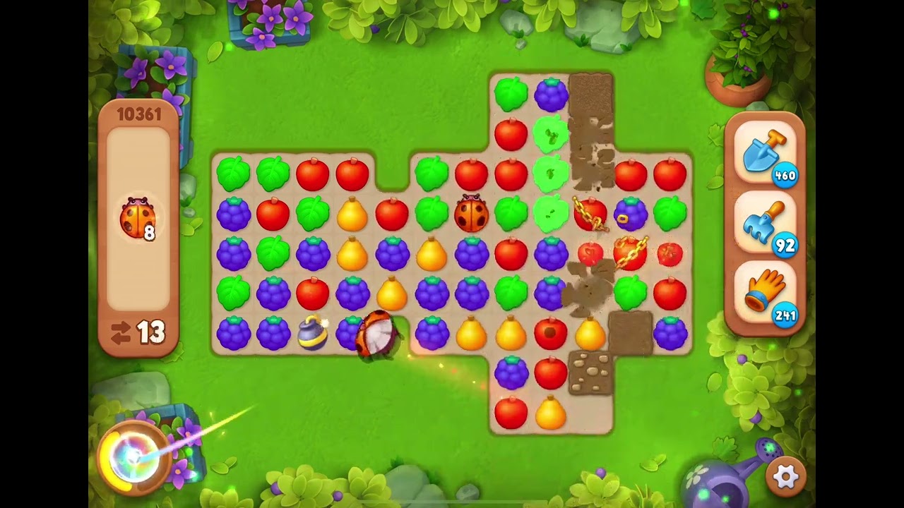 GardenScapes Level 10361 no boosters