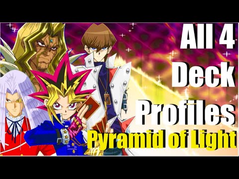 Yu-Gi-Oh! Pyramid of Light Movie Deck profiles - YouTube