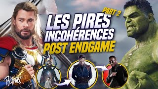 LES PIRES ERREURS DU MCU PART 2 - Dr Strange, Wanda, Hulk, Thor, Nova...