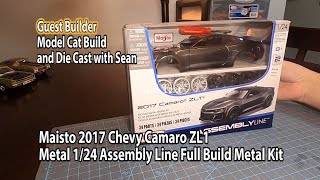 MCB014 Maisto Metal 1/24 2017 Chevrolet Camaro ZL1 Full Build