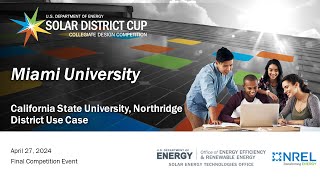 Solar District Cup 2024 Final Competition Event – Miami University