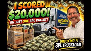 Scoring $20,000 on ONE Pallet from a 3PL Truckload (Liquidation Unboxing)