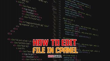 cPanel Guidance: How to edit file in cPanel account?