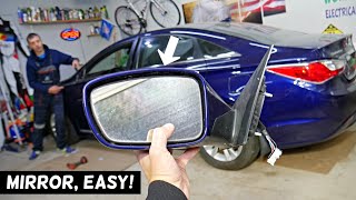 HYUNDAI SONATA SIDE VIEW MIRROR REPLACEMENT REMOVAL