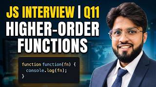 What is Higher-Order Function  |  Javascript Interview Q & A | Q11