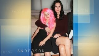 Courteney Cox Explains Photo of Coco Wearing Hot Pink Wig