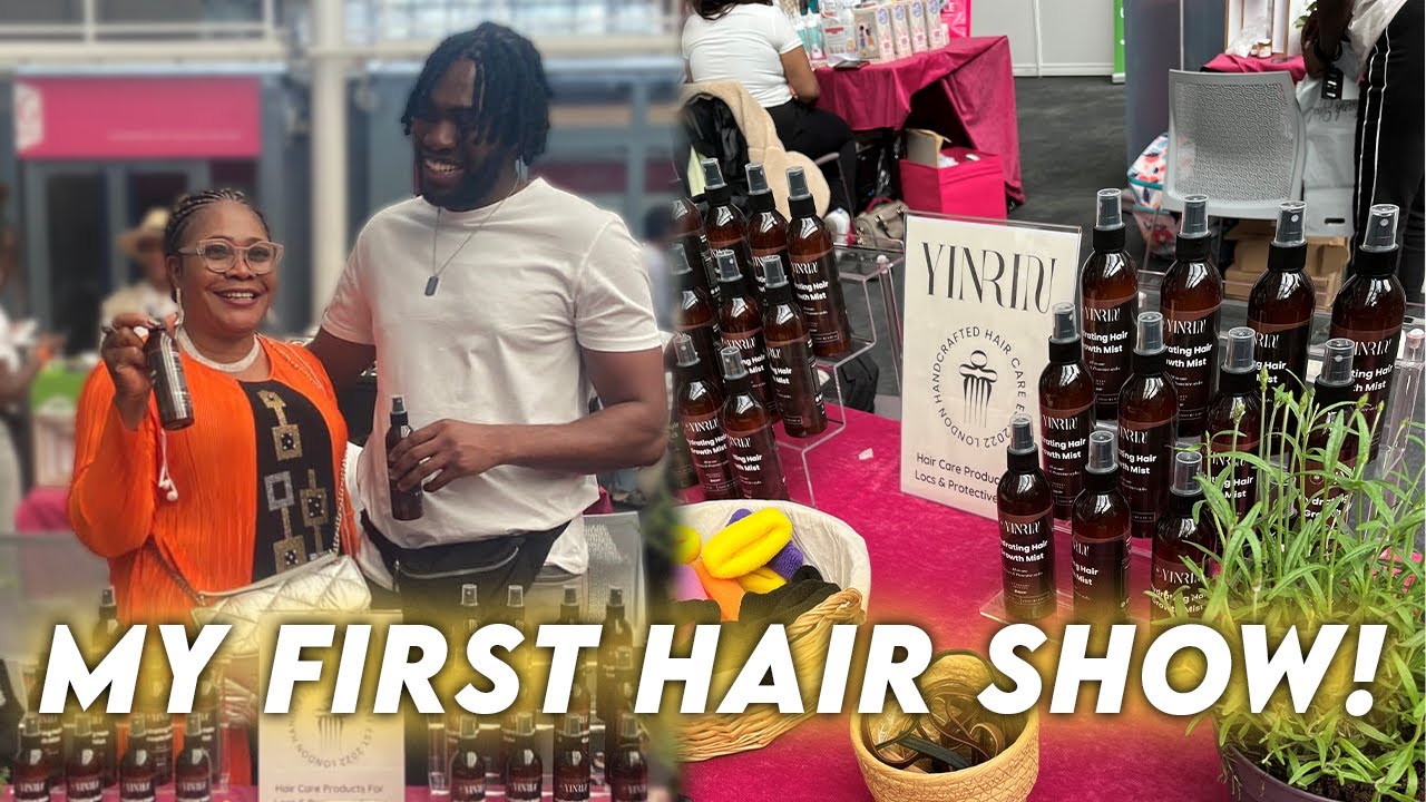 Launching My Brand YINRIN at the AFRO HAIR & BEAUTY LIVE 2023