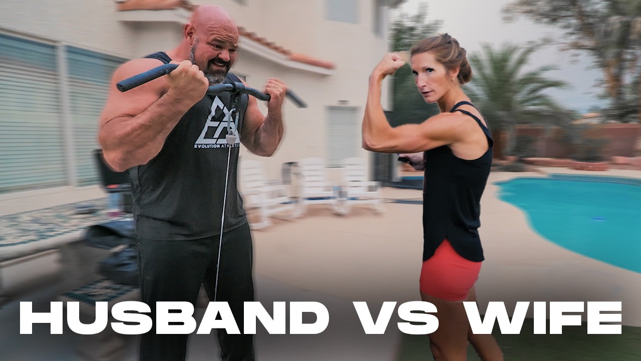 Брайан против Кери: день рук и состязание по отжиманиям *проигравший бросается в бассейн*