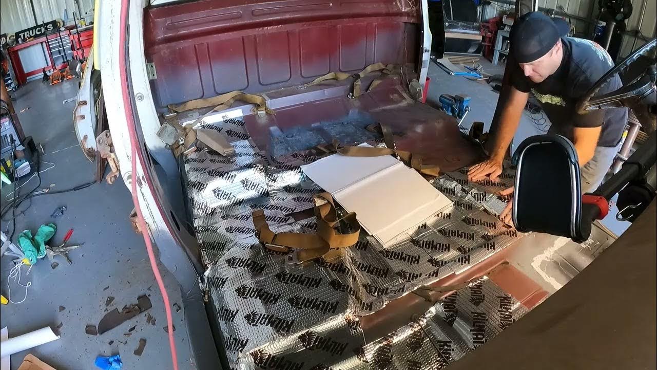 Floors Finished 1974 Squarebody Chevy Ramp Truck YouTube