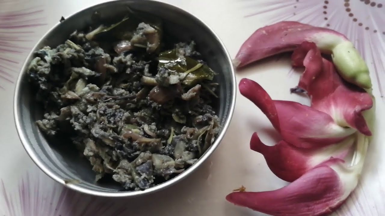 Rituparan's Favo Kitchen- Agathi Poo Poriyal / Hummingbird Flower fry (With Egg)