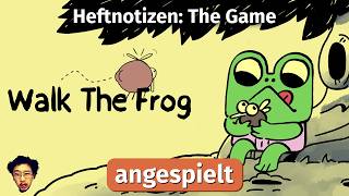 Frecher Frosch auf Abenteuer - Walk the Frog im Ersteindruck screenshot 1