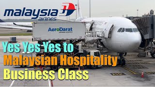 4K | How Good is Malaysia Airlines A330 Business Class? Pretty impressive!