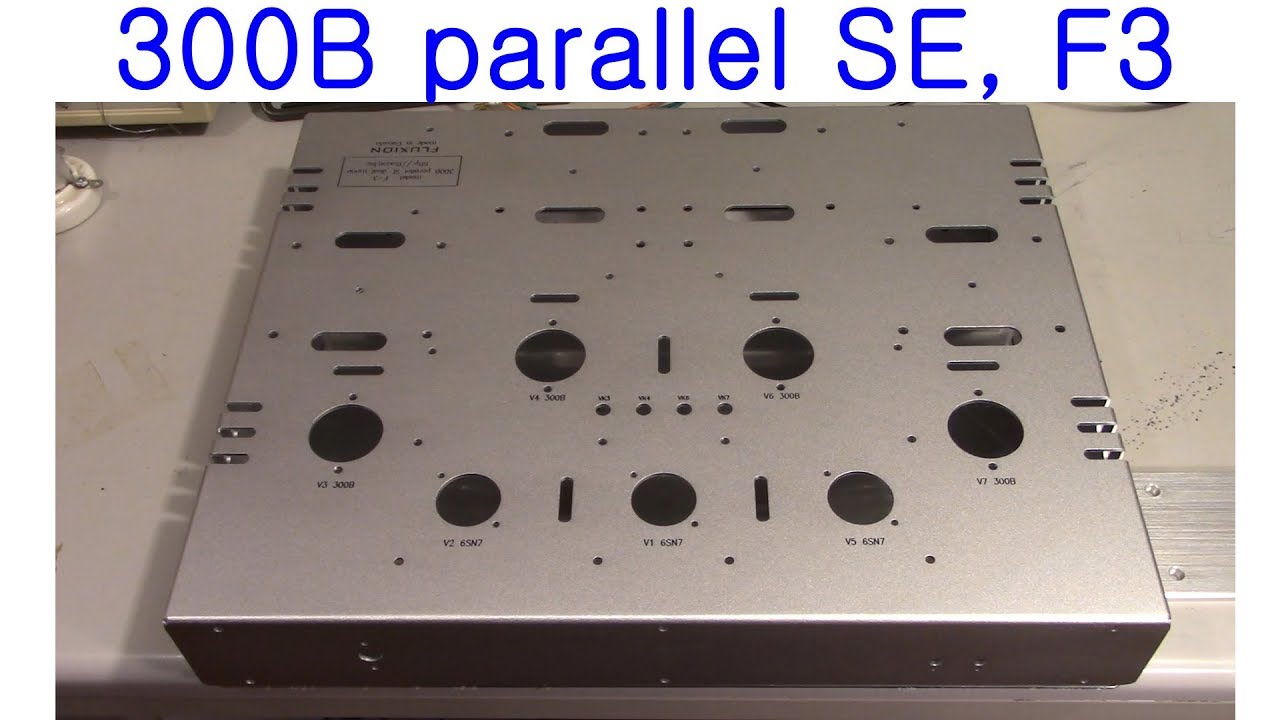 300B parallel SE dual mono tube amplifier F-3 from FLUXION audio, coming soon