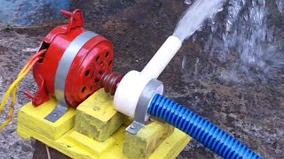 How to Make a Water Pump at home  || amazing creativity work