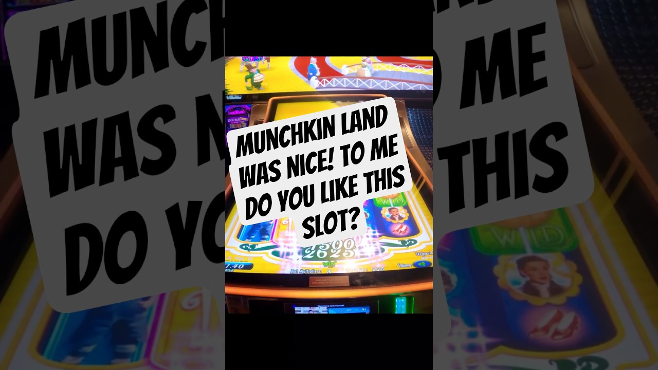 MUNCHKIN LAND BIG WIN! BONUS 