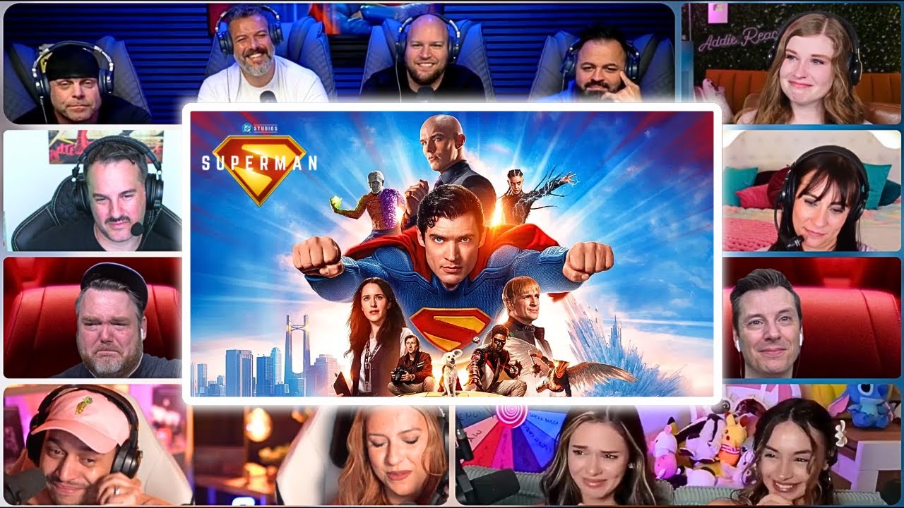 Superman (2025) - MOVIE Reaction Mashup! | James Gunn