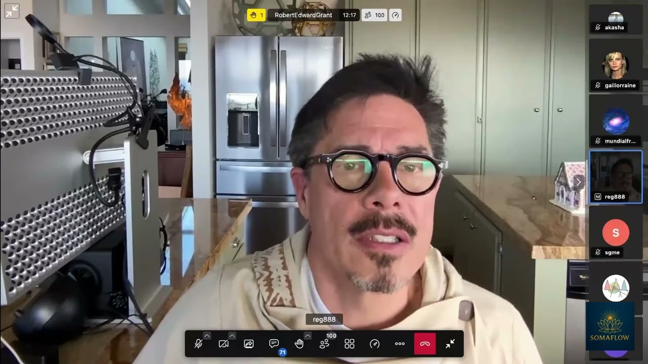 ROBERT EDWARD GRANT: "The DIVINE Feminine is the number and the structure" Orion Architect LIVE JAN