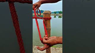 Powerful Pro Rope Knot Trick! #shorts #ropeknots #knotting #handmade #learning