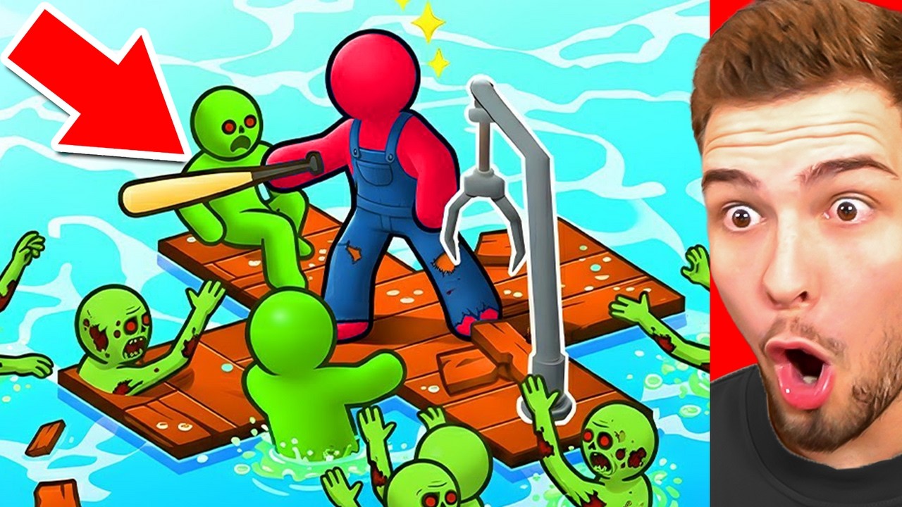 UNENDLICHE HORDEN ÜBERLEBEN und RAFT UPGRADEN! (Zombie Raft)