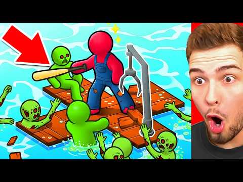 UNENDLICHE HORDEN ÜBERLEBEN und RAFT UPGRADEN! (Zombie Raft)