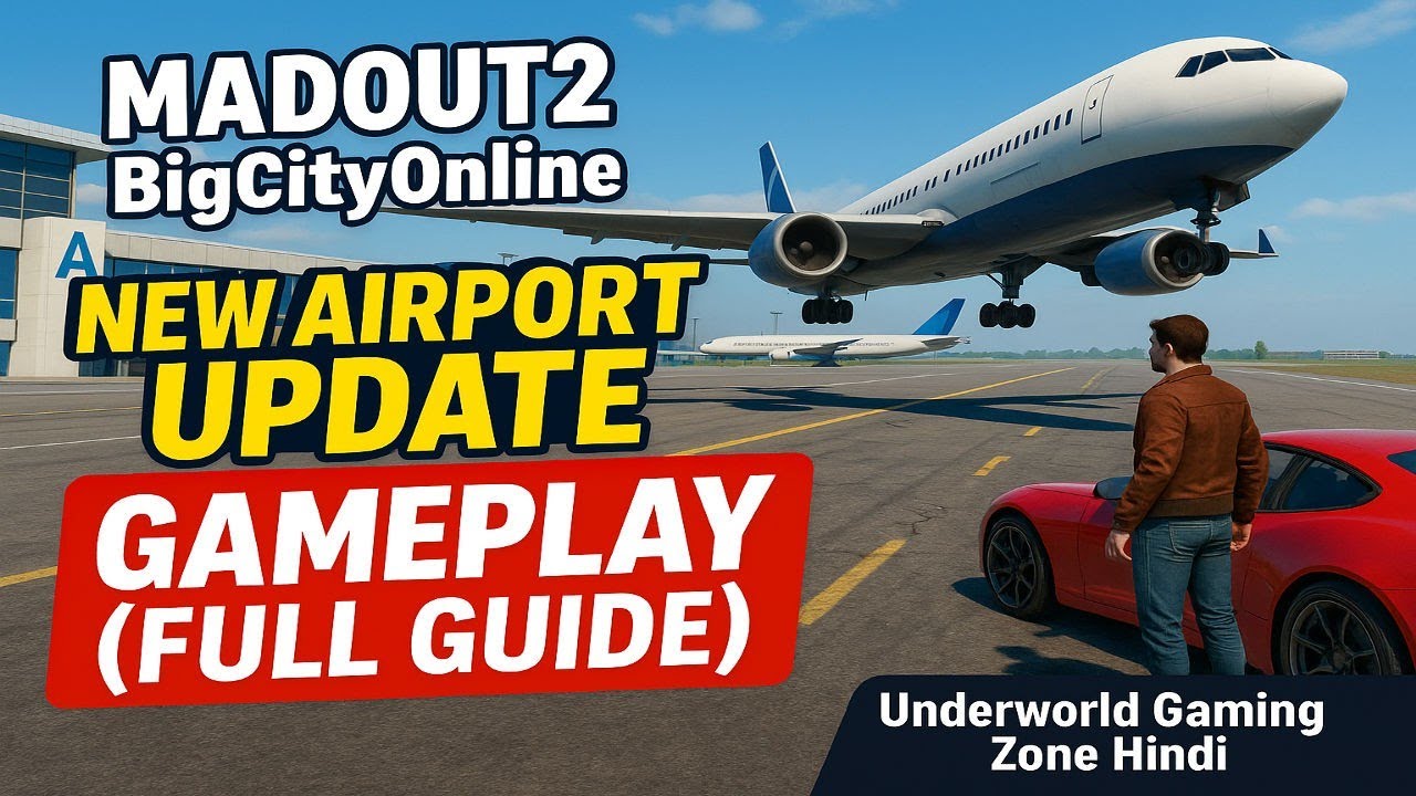 MADOUT2 BigCityOnline ✈️ New Airport Update Gameplay (Full Guide)