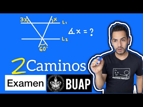 ✅Ejercicios EXAMEN BUAP 2025 [ Á𝐧𝐠𝐮𝐥𝐨𝐬 😎​🫵​💯​]