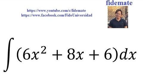 Ejemplo 2. Integrales Inmediatas - fidemate