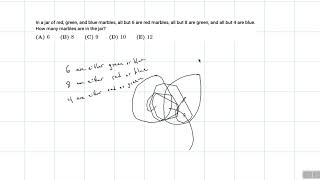 Live Solve #278: 2012 AMC 8 Problem 19