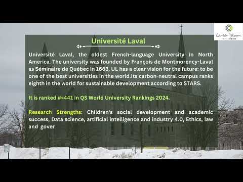 U-15 Universities Canada - video from Career Bloom