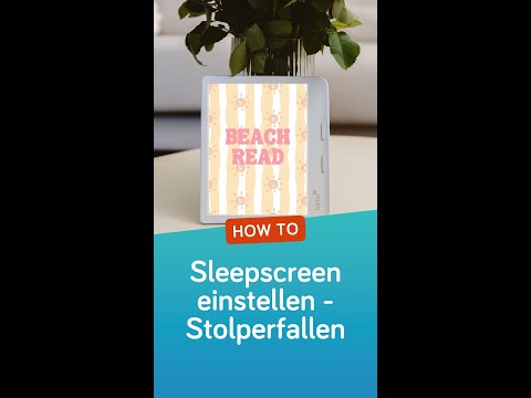 4 Fehler beim einstellen der Sleepscreens am tolino