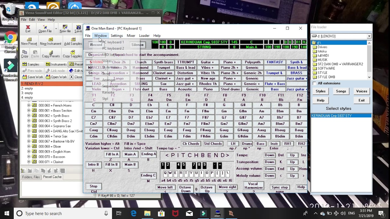 Tutorial  setting dasar one man band untuk pemula