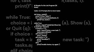 Learn Python Fast: Build a To‑Do App in Minutes!