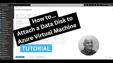 Azure Attach a Data Disc to a Windows VM