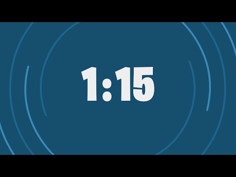 1 Minute 15 Second Timer (Basic Blue)