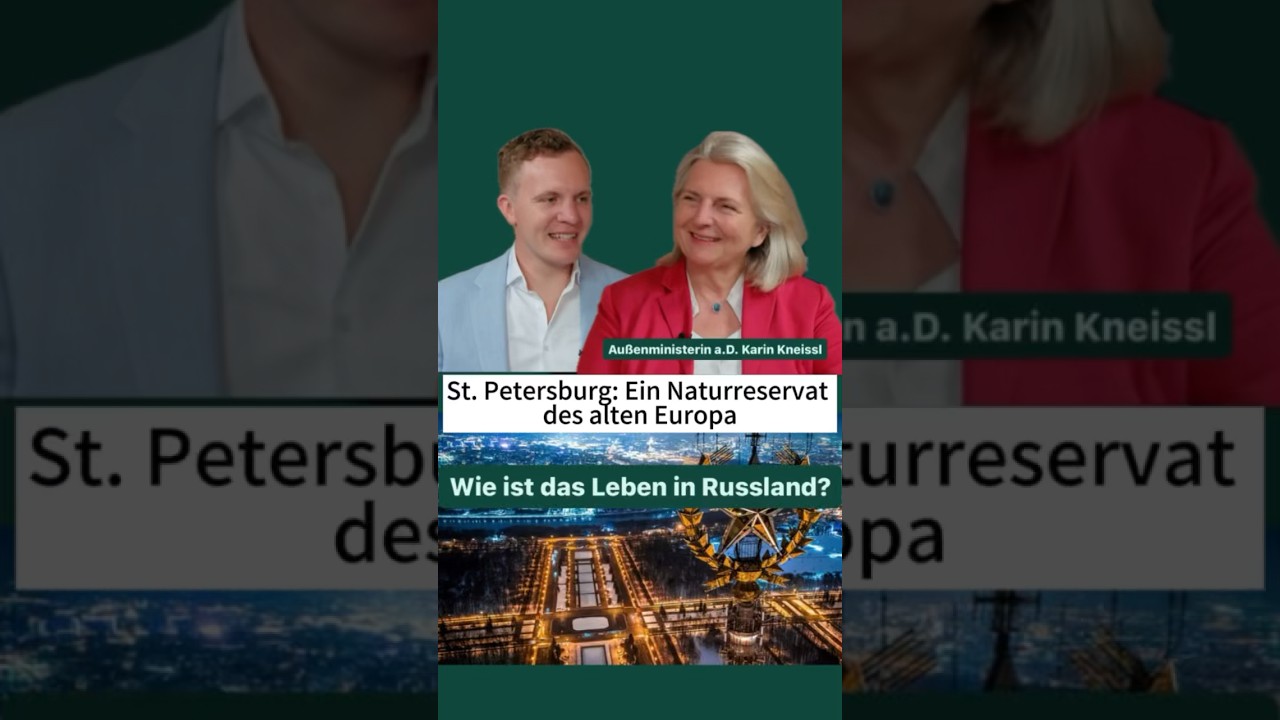 St. Petersburg: ein Naturreservat des alten Europa