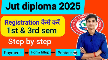 JUT Diploma 1st & 3rd Sem Registration 2025 🔥 Step by Step Process | Jharkhand Polytechnic 