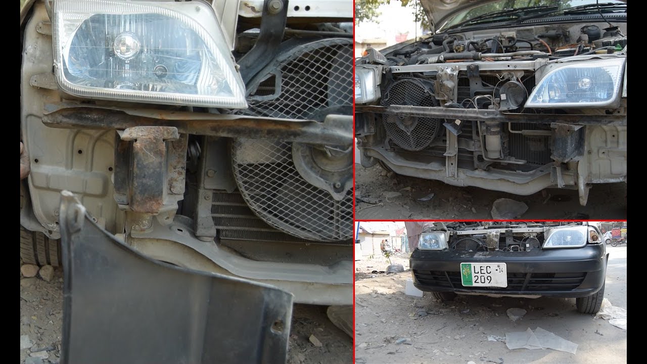 DIY - Car Body Repair - How to Car Accident Repair - Car Bumper Repair