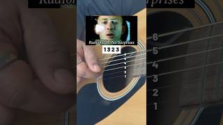 No Surprises - guitar cover (with tabs) #guitarlessons #guitarcover #guitar #musician Joanna_IMD