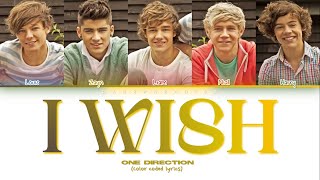 One Direction  I Wish color Coded S