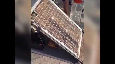 IoT BASED solar panel cleaning System using Arduino and Nodemcuesp8266