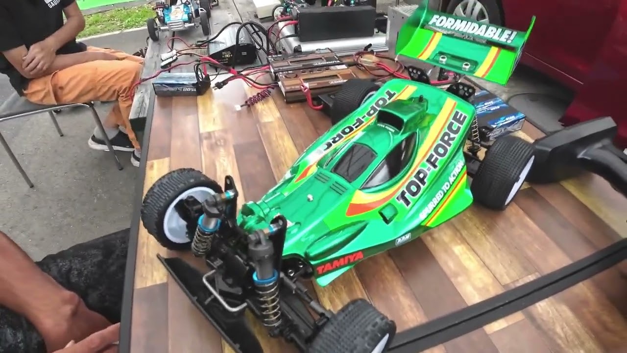 タミヤ 1/10RCトップフォース2017 シェイクダウン in 自宅オフロード
