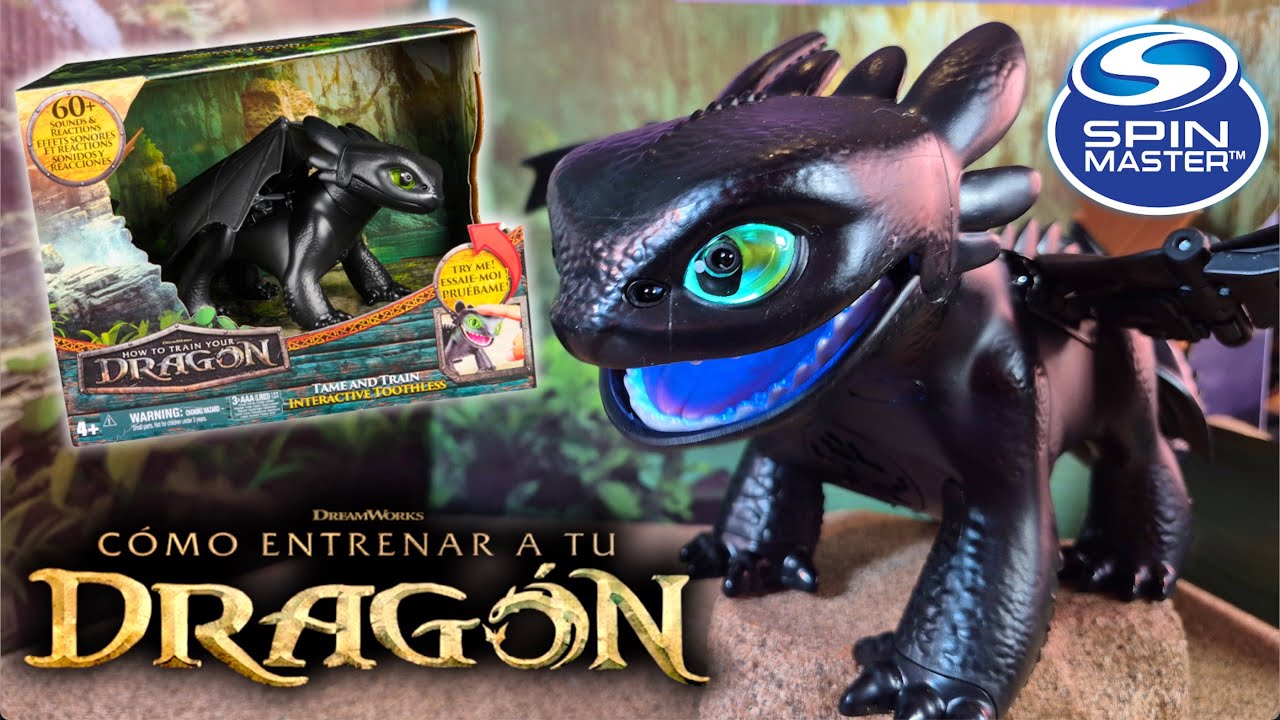 REVIEW: Chimuelo Interactivo | Cómo Entrenar a tu Dragón | SpinMaster