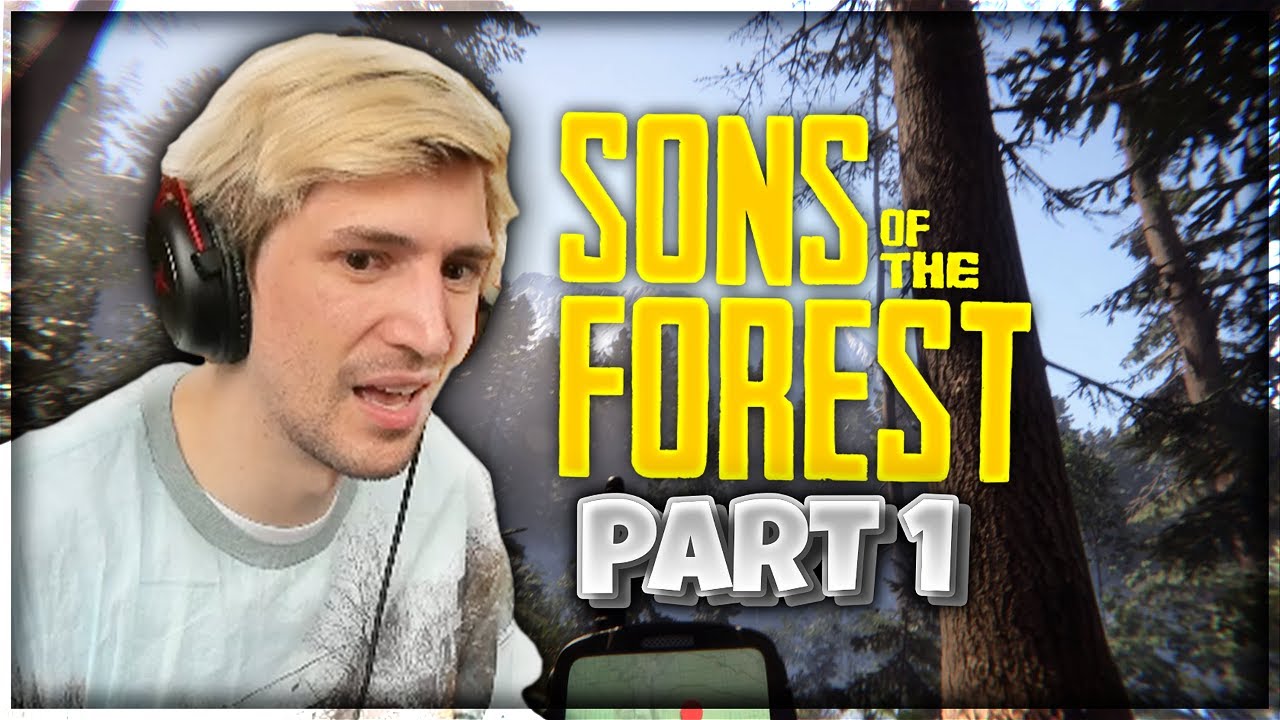 xQc plays Sons of the Forest with Poke, Jesse, Gigi and Vag (with chat)