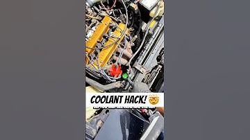 💥 Coolant Bleeding Hack That Saves HOURS #mechanic